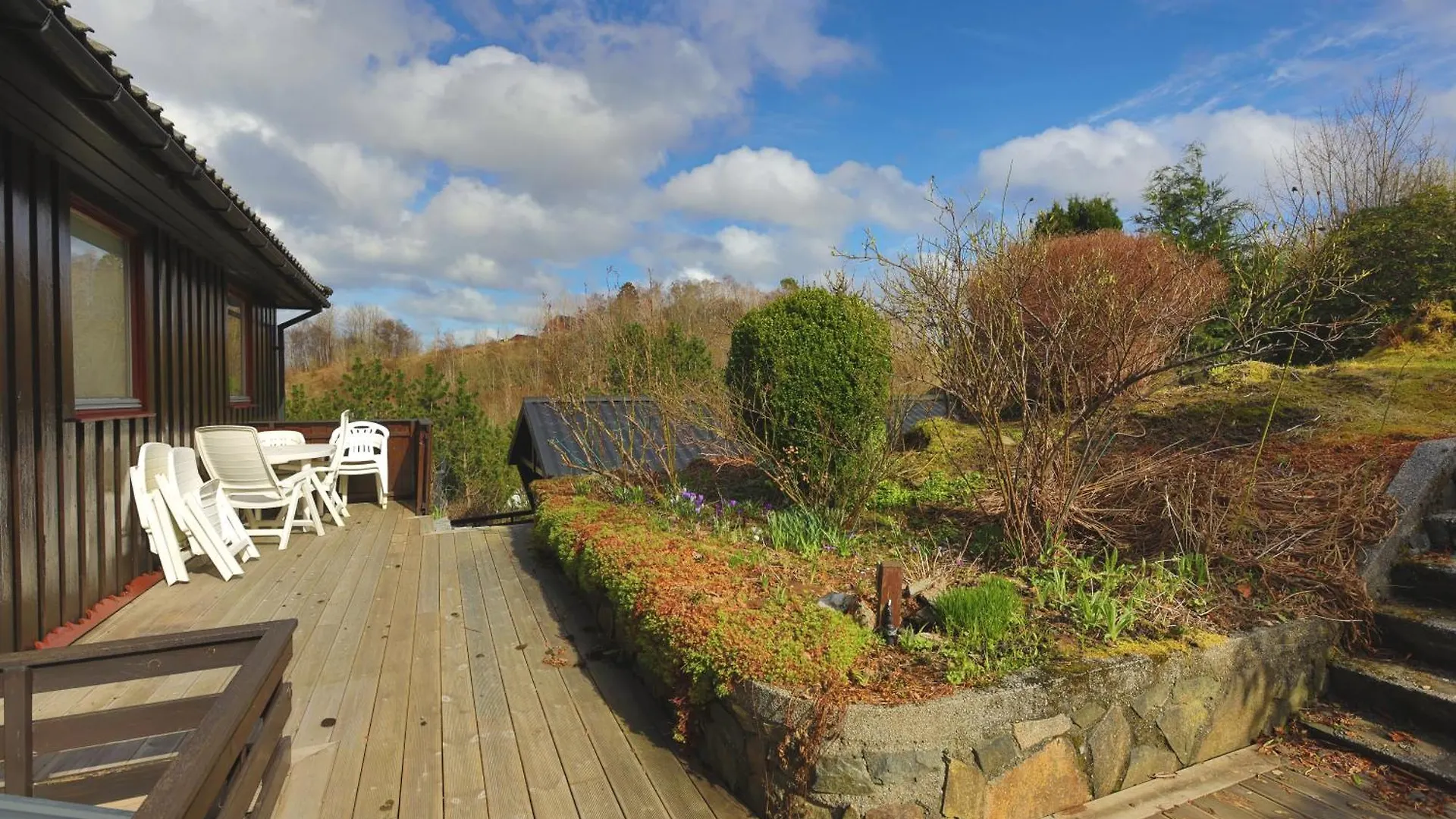 Villa Single-Family Home With Panorama View To The Fjord Bergen Norveç